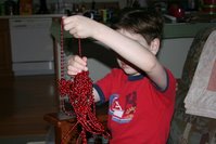 Brendan untangled beads