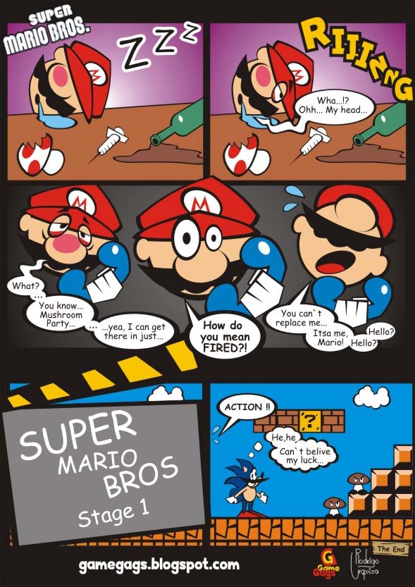 Super Mario Comic