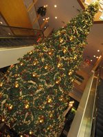 A Crown Center Christmas tree