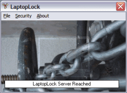 Protects the Data with LaptopLock
