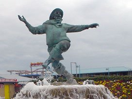 The Jolly Fisherman statue, Skegness