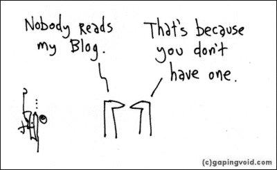 Nobody reads my blog