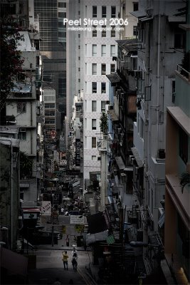 Peel Street, Hong Kong, 2006