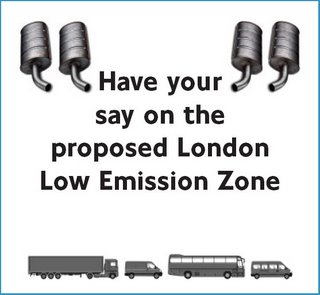 London low emission zone? Have your say!