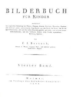 Title-page of Bilderbuch für Kinder