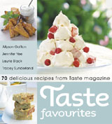 win a copy of Taste Favourites cookbook