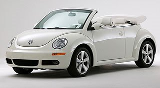 2007 Volkswagen New Beetle Convertible Triple White Special Edition 2