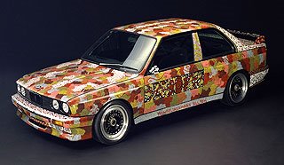 1989 BMW M3 Group A Raceversion Art Car by Michael Jagamara Nelson