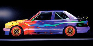 1989 BMW M3 Group A Raceversion Art Car by Ken Done 2