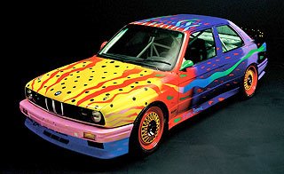 1989 BMW M3 Group A Raceversion Art Car by Ken Done