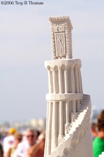 Sand Sculpture; Sand Castle; Fort Myers Beach, Florida; Photography by Troy Thomas