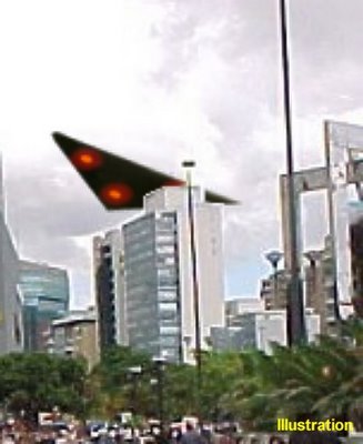 UFO Triangle Over Caracas