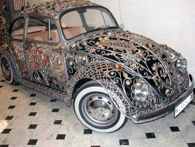 very unique and elegent art on volkswagen