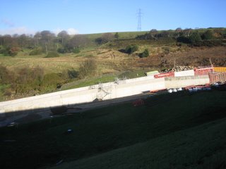 Spillway from the side