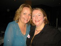 Noreen with Farah Fawsett