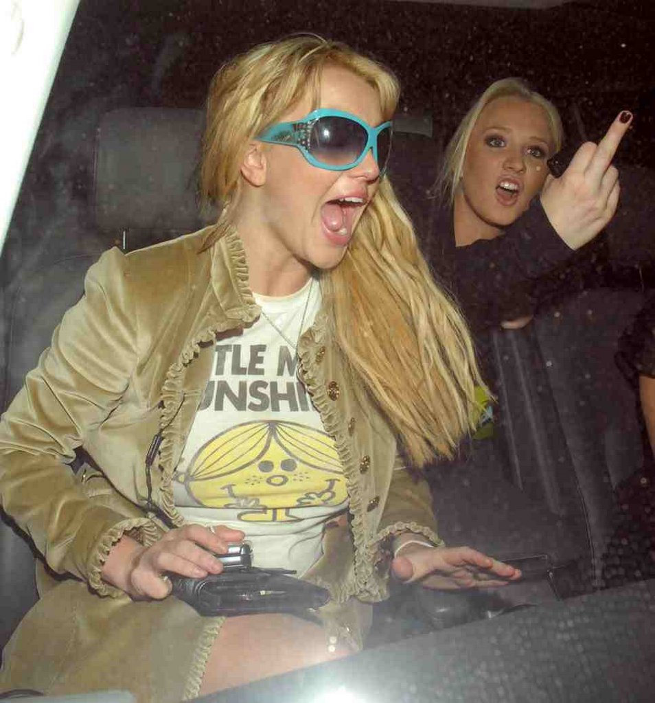Britney paris upskirt
