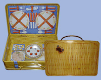 Picknick-Koffer - Blechdose