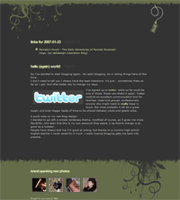 Penny Haslops new wordpress blog