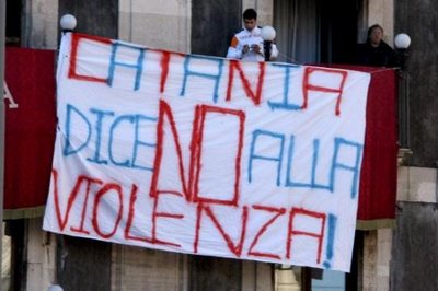 Catania dice no alla violenza