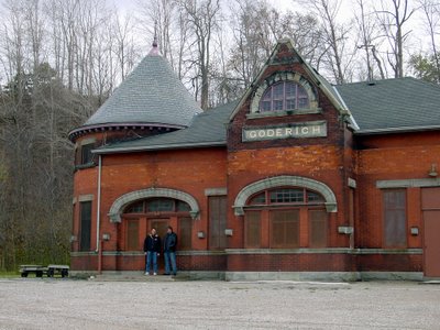 CPR Train House, Port of Goderich