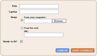 Blogger beta: adding a picture in the sidebar