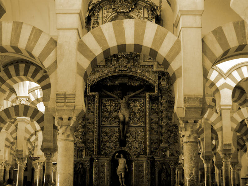 jesus in the mezquita; click for previous post
