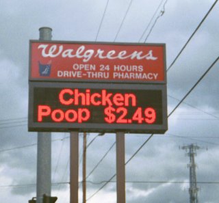 Walgreens Chicken Poop For Sale