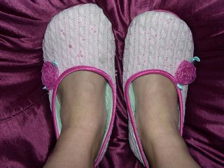 pink slippers