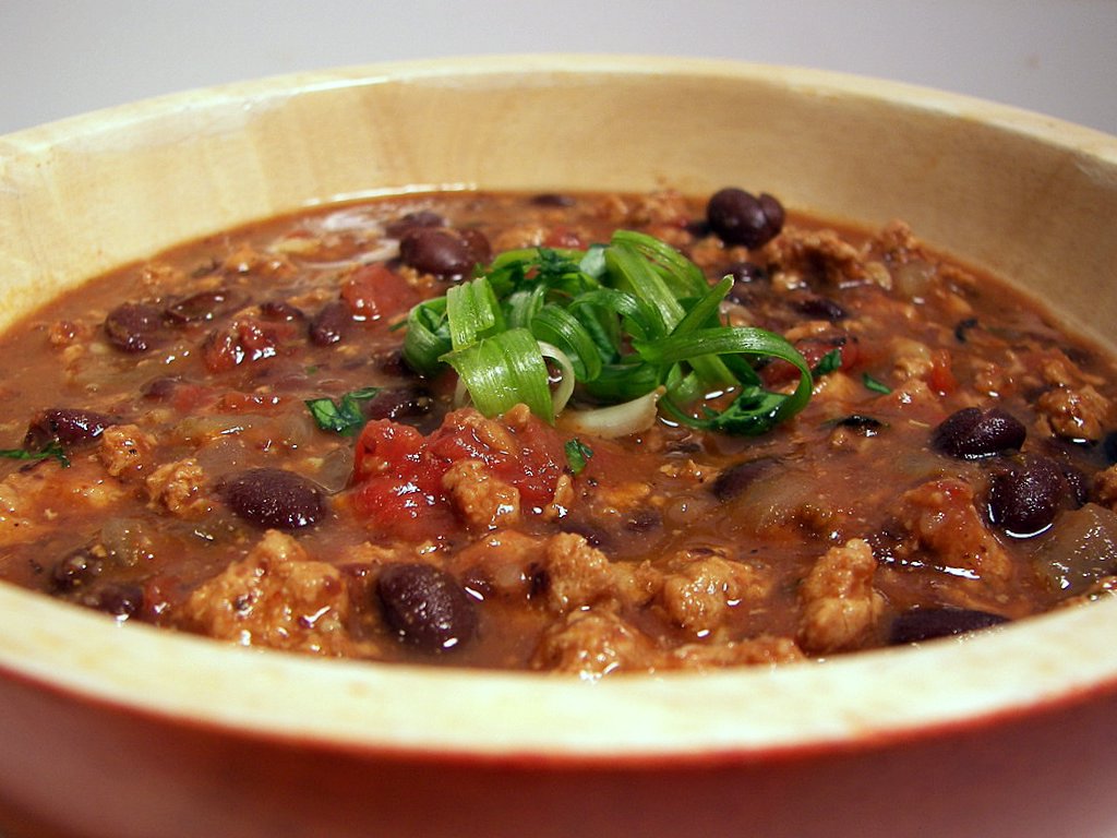 Culinary in the Desert: Mexican Black Bean Sausage Chili