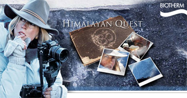 Biotherm et concours photo avec l'Himalayan Quest