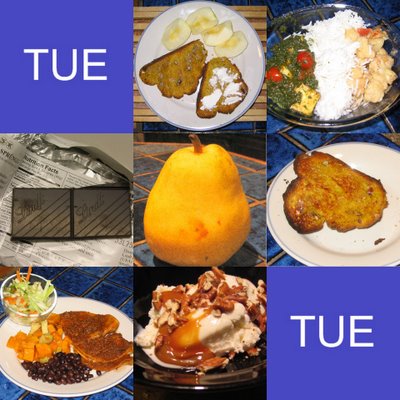 Tuesday Food Collage