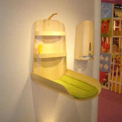 baby changing station