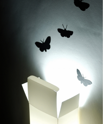 freedom of choice butterfly box lamp