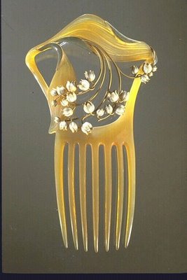 florizel lalique hair ornament