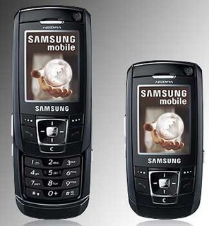 Samsung Z720 Slider Phone with HSDPA Support
