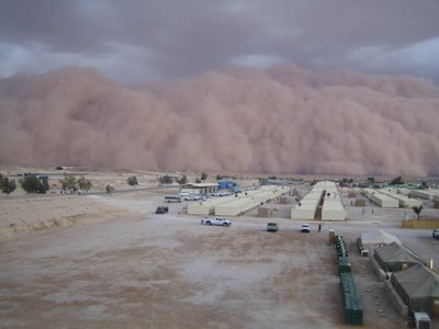 sand storm picture al asad iraq amazing pictures