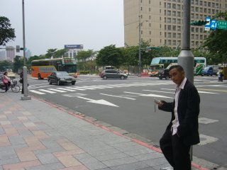  in the streets of taipei city