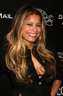 Blu Cantrell Cleavage Shots
