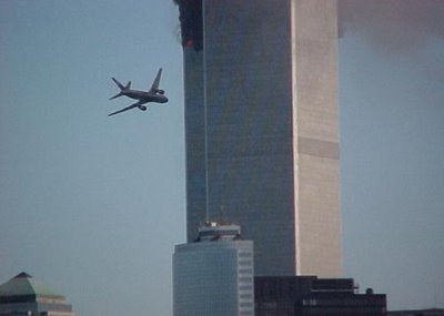 Plane Hitting North WTC Tower