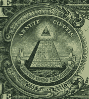 Illuminati Logo on the back of the dollar bill