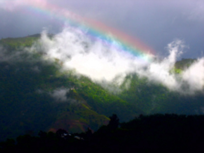rainbow over mavis bank