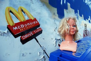 Barbie has a McJob; ©Dreaming in Neon 2007