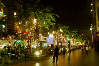 Christmas at Chang Beer Garden of Central World Plaza