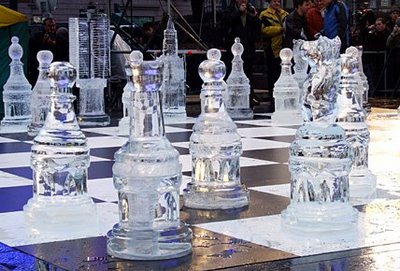 Ice Chess in Moscow