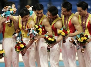 Chinese Men Gold Winners Doha Game