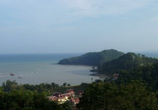 View from Koh Sirey Temple