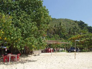 View of The Beach Bar from the beach