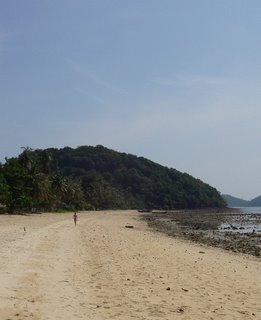 Beach at Cape Panwa 31st December 2006