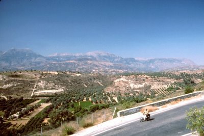 Mt. Ida from Phaestos, Crete, June 1990