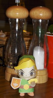 Papercraft Link (front view)